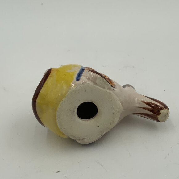 Tonala Hand Painted Fish Salt / Pepper Shaker Glossy Signed 3 1/2" - Picture 7 of 7